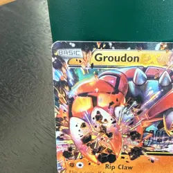 Pokemon - Groudon EX 85/160 - XY Primal Clash Holo (2015) - Image 2