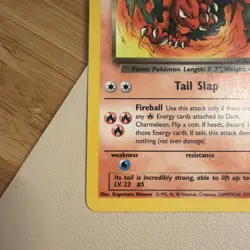[LP] 2000 Pokemon Team Rocket Dark Charmeleon Unlimited #32/82 Uncommon - Image 2