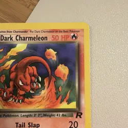 [LP] 2000 Pokemon Team Rocket Dark Charmeleon Unlimited #32/82 Uncommon - Image 4