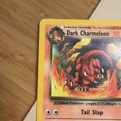 [LP] 2000 Pokemon Team Rocket Dark Charmeleon Unlimited #32/82 Uncommon - Image 5