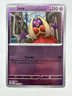 2025 Pokemon Mega evolutions Jynx #57 Reverse Holo Common - NM - Image 1