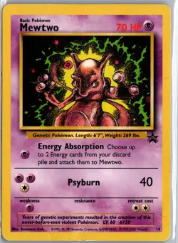 Pokemon Mewtwo (14) WoTC Promo #14/53 - Image 1