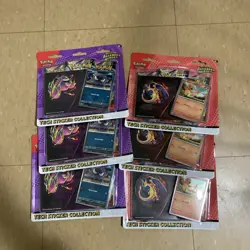 Pokemon TCG Mega Evolution Ascended Heroes Tech Sticker Charmander & Gastly x6 - Image 1