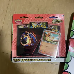 Pokemon TCG Mega Evolution Ascended Heroes Tech Sticker Charmander & Gastly x6 - Image 3