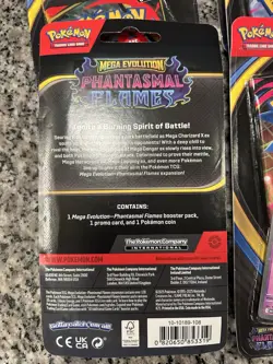 Pokemon TCG Mega Evolution Phantasmal Flames Booster Bundle - Image 3
