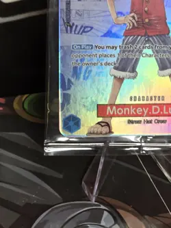 SEALED Monkey.D.Luffy (College Basketball US Voyage) P-055 One Piece Promotion.. - Image 5