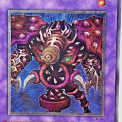 Yugioh Thousand-Eyes Restrict Ultimate Rare TB-34 Japanese Old Card Collection - Image 2