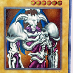 Yu-Gi-Oh yugioh card Summoned Skull SC-51 Ultimate Rare Relief Japanese - Image 2