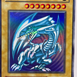 Yu-Gi-Oh YuGiOh Blue Eyes White Dragon LB-01 Ultra Japanese Old Card Collection - Image 2