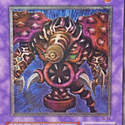 Yugioh Thousand-Eyes Restrict Ultimate Rare TB-34 Japanese Old Card Collection - Image 2