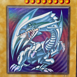 Yu-Gi-Oh YuGiOh Blue Eyes White Dragon LB-01 Ultra Japanese Old Card Collection - Image 2