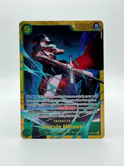 Dracula Mihawk OP14-119 SEC The Azure Sea’s Seven English One Piece Card Game - Image 1