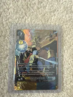 Digimon Card Game Magnamon BT13-040 R Alternate Art - Image 1