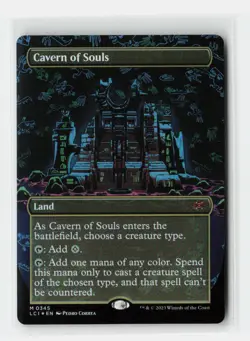Cavern of Souls (0345) (Borderless) FOIL The Lost Caverns of Ixalan MTG Card - Image 1