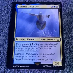 MtG Achilles Davenport Assassin's Creed Regular NM - Image 1