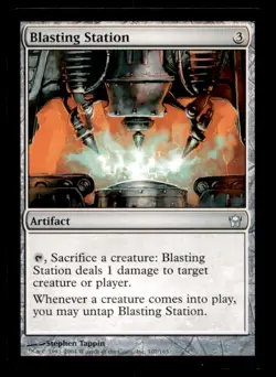 MTG Blasting Station LP Light Play Fifth Dawn [51] - Image 1