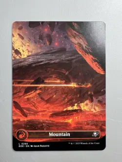 Mountain (Borderless) Edge of Eternities | #265 | NM - Image 1