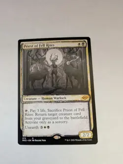 Priest of Fell Rites (Showcase) Modern Horizons 2 Regular MTG NM - Image 1