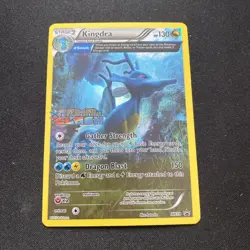 Kingdra XY39 Primal Clash Pre Release Stamped Black Star Promo Pokemon Card - Image 1