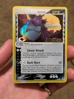 Pokemon Nidoking 6/101 Holo EX Delta Species Dragon Frontiers Stamped VLP - Image 1
