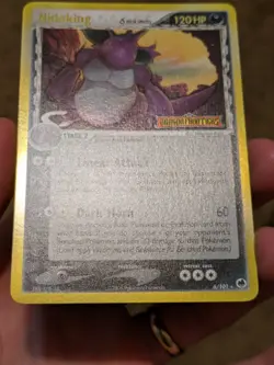 Pokemon Nidoking 6/101 Holo EX Delta Species Dragon Frontiers Stamped VLP - Image 5