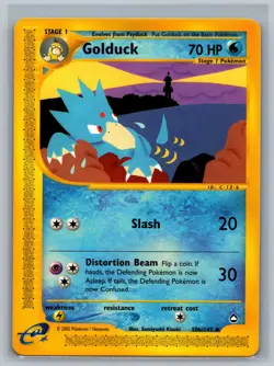 Pokemon TCG Golduck #50b/147 CCG Aquapolis - Image 1