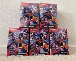 (Lot of 5) Pokemon TCG Scarlet Violet Destined Rivals Booster Bundle Box Sealed - Image 1