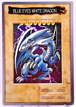 Yugioh Bandai Blue-Eyes White Dragon No.118 Holo Rare Japan 1998-1999 - - Image 1