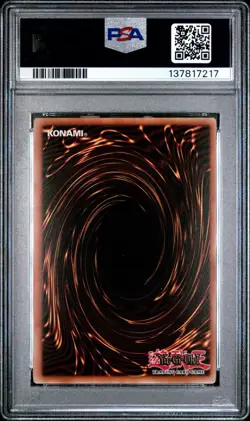 YUGIOH 1st Ed RELINQUISHED SDP-001 Ultra Rare PSA 9 - Image 2