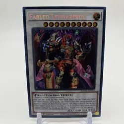 Fabled Levilazebul BLMM-EN014 Secret Rare NM 1st Edition Yu-Gi-Oh! - Image 1