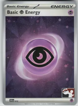 Pokemon TCG Basic Psychic Energy - (Cosmos Holo) Common Prize Pack Series Cards - Image 1