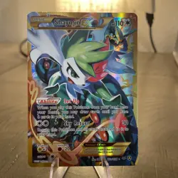 Shaymin EX 77a/108 XY Alternate Art Promo 2017 English Pokemon Card - Image 1