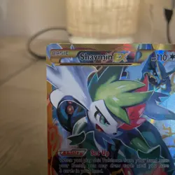 Shaymin EX 77a/108 XY Alternate Art Promo 2017 English Pokemon Card - Image 2