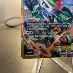 Shaymin EX 77a/108 XY Alternate Art Promo 2017 English Pokemon Card - Image 4