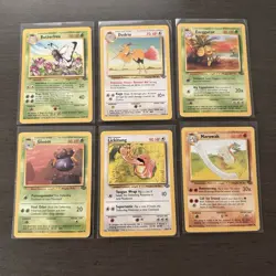 Pokemon Cards Vintage WOTC Near-Complete Common & Uncommon Set NM-M - Image 2
