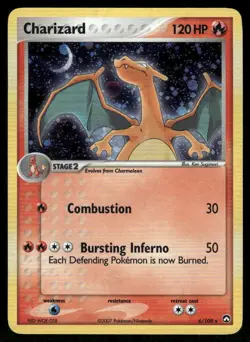 Pokemon Cards Charizard 6/108 Power Keepers Holo Rare NM - Image 1