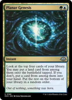 ~ Planar Genesis ~ NM Foil ~ Modern Horizons 3 ~ MTG ~ - Image 1