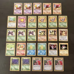 Pokemon Cards Vintage WOTC 1st Edition Lot of 28 Team Rocket Cards - Image 1