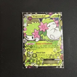 Pokemon TCG Shaymin EX XY148 Generations Black Star Promo Card - Mint - SEALED - Image 1