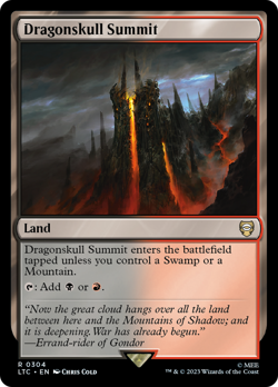 Dragonskull Summit #304 | NM Near Mint | LTC Lord of the Rings Magic MTG - Image 1
