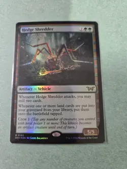 Hedge Shredder - Foil - Duskmourn: House of Horrors DSK - MTG - Image 1