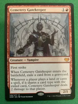Cemetery Gatekeeper Innistrad Crimson Vow Magic the Gathering - Image 1