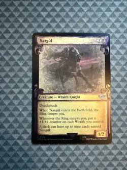 MTG Nazgul #0729 Foil Showcase Scrolls Uncommon UB: The Lord of the Rings (LTR) - Image 1