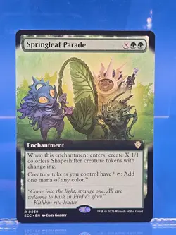 Springleaf Parade (Extended Art) Commander: Lorwyn Eclipsed Regular - Image 1