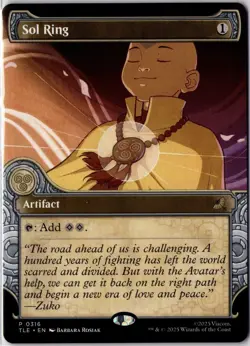 Sol Ring #0316 (Showcase) Avatar The Last Airbender Eternal - Image 1