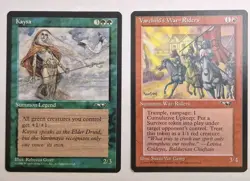 MTG Alliances Varchild's War-Riders & Kaysa Lot Of 2 NM+ - Image 1
