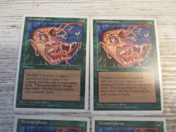 4x Metamorphosis - Chronicles - NM/EX - English - OOP MTG - Image 3
