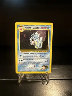 Pokemon Giovanni's Gyarados 5/132 Gym Challenge Holo Rare Unlimited Near Mint/NM - Image 4