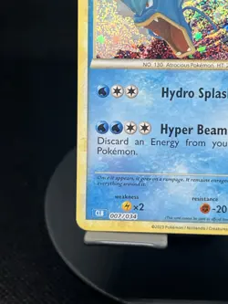 Pokemon Card Gyarados 007 034 Classic Collection NM - Image 5