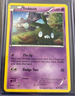 Trubbish - 63/135 - Uncommon Pokemon BW8 Plasma Storm Near Mint English - Image 1